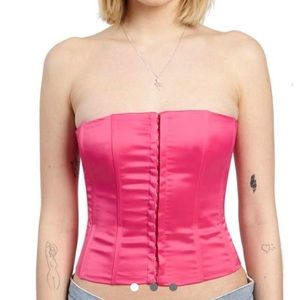 Danielle Guizio Pink Corset
